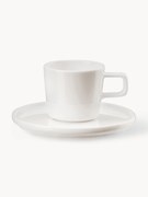 Šálky na espresso's podšálkami z čínskeho porcelánu Oco, 6 ks