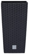 Prosperplast Obal RATO SQUARE antracit 17x17x32,4 cm, S