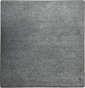 Kusový koberec Messina antra štvorec, 60x60, šedá, obývacia izba, Vopi