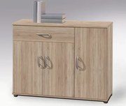 Komoda 3-dverová Lilly, dub sonoma%