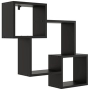 Polička NR 5 čierna