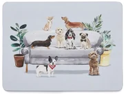Korkové prestieranie 4 ks 21.5x29 cm Curious Dogs - Cooksmart ®