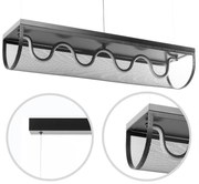 Toolight Toolight, LED stropné svietidlo 27W APP1409-CP, čierna, OSW-063952