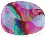 Sedací vak Cocoon farbičky - detský, farebná