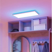 Eglo 901477 -LED RGBW St. kúpeľ. svietidlo ROVITO-Z 17,2W/230V 30x57cm IP44 biela