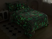 XPOSE® Mikroplyšové obliečky LÍŠKA BYSTRÚŠKA Exclusive (svietiaci efekt)