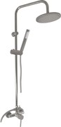 Slezák - RAV Sprchový komplet so zmiešavacou batériou SEINA - SE982.5/7-61MGL, Metal Grey lesk