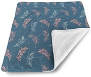 Sablio Deka pre bábätko Farebná Pierka - 80x100 cm