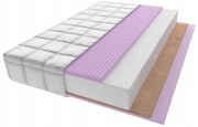 Detský matrac LUX ZONE MAX RELAX 140x70x11 cm - pena/kokos/pena