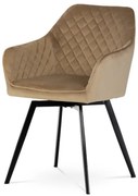Jedálenská stolička Autronic 57x84 cm béžová látka DCH-425 CAP4