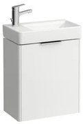 Kúpeľňová skrinka pod umývadlo Laufen Case 47x53x26,5 cm biela mat H4021011102601