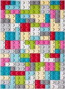 Koberec Agnella Funky Top Super Klocki Amarylis