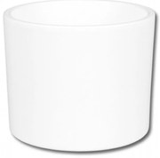 Obal na kvetináč ZEUS PALETE keramický biely matný 15 cm