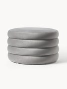 XL zamatová taburetka Alto