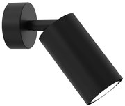 Nástenné bodové svietidlo HUDSON 1xGU10/8W/230V čierna