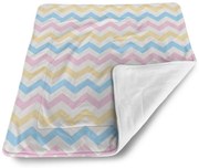 Sablio Deka pre bábätko Trojfarebné čmáranice - 80x100 cm