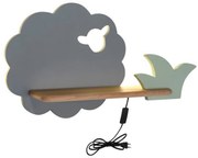 Candellux - Nástenná lampa Led Sheep Grey