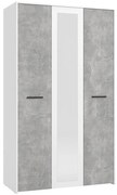 Skriňa Varadero betón/biela 3K1O 11011616