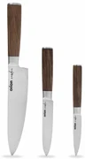 Kuchynský nôž WOODEN sada 3 ks