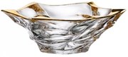 KRIŠTÁĽOVÁ MISKA BOHEMIA FLAMENCO GOLD SOFT 330MM