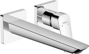 Hansgrohe Logis, umývadlová batéria Fine pod omietku, 2-otvorová inštalácia, EcoSmart, chrómová, HAN-71256000