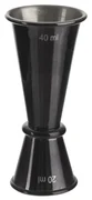 Orion Barová odmerka Black, 20 ml a 40 ml​