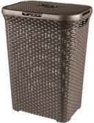 Curver Kôš na špinavú bielizeň STYLE 60l hnedý