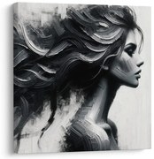 Obraz elegancia čiernobielej krásy