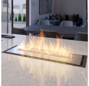 InFire - Vstavaný BIO krb 5,5x50 cm 3kW čierna