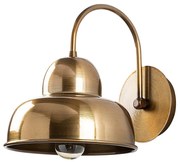 Nástenné svietidlo v zlatej farbe ø 20 cm Multan – Opviq lights