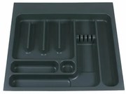 Elletipi Príborník UPPO do zásuvky 60 cm, čierna, 60 cm