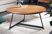 Luxusný konferenčný stolík Elegance dubová dyha 80cm
