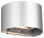 LED nástenné vonkajšie svietidlo so senzorom pohybu (výška 10 cm) Talent – Trio