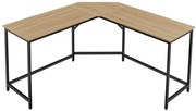 Počítačový stôl rohový- dub sonoma