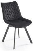 Jedálenská stolička OMBRA 1 ks čierna