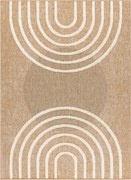 Dywany Łuszczów, Kusový koberec Spark 0688A beige/cream, 120x170, béžová, chodba / predsieň