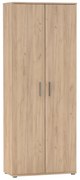 Skriňa, policová, dvojdverová, dub artisan, SERVO TYP 6
