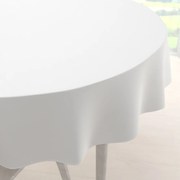 Biante Bavlnený okrúhly obrus MONI MO-039 Biely Ø 100 cm