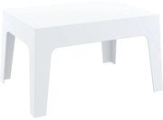 BOX konferenčný záhradný stôl white