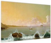 Obraz - Martin Johnson Heade, Rio de Janeiro Bay, reprodukcia (90x60 cm)