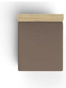 Hnedá napínacia bavlnená plachta 140x200 cm – Mijolnir