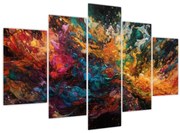 Obraz - Farebná abstrakcia II. (150x105 cm)