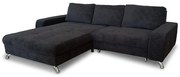 Rohová sedacia súprava Wenus L Bellini 19 čierna