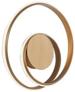 Redo 01-1790 - Stmievateľné LED nástenné svietidlo TORSION LED/27W/230V bronzové