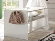 Baby postieľka pre deti Paula 70x140 cm, biela%