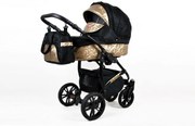 Kombinovaný kočárek Raf-pol Miracle - Black deluxe (2-kombinácia)