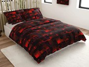 Bavlnené obliečky GRAPHIO červené Rozmer obliečky: 70 x 90 cm | 140 x 200 cm