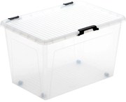Úložný box s vekom, 52 l