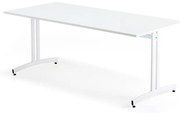 Stôl SANNA, 1800x800x720 mm, biela