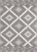 DOPREDAJ: 120x170 cm Kusový koberec Twin Supreme 103428 Malibu grey creme – na von aj na doma, 120x170, šedá, chodba / predsieň, Hanse Home